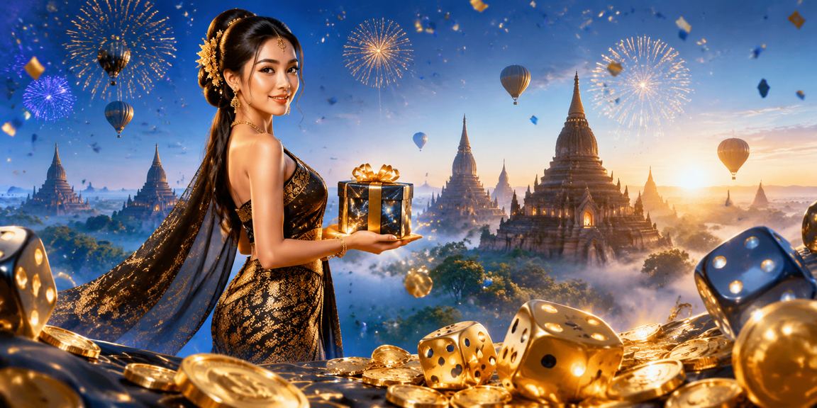 ပုဂံ နတ်စင်ပန်းကန်နားတွင် ကစားသူများ