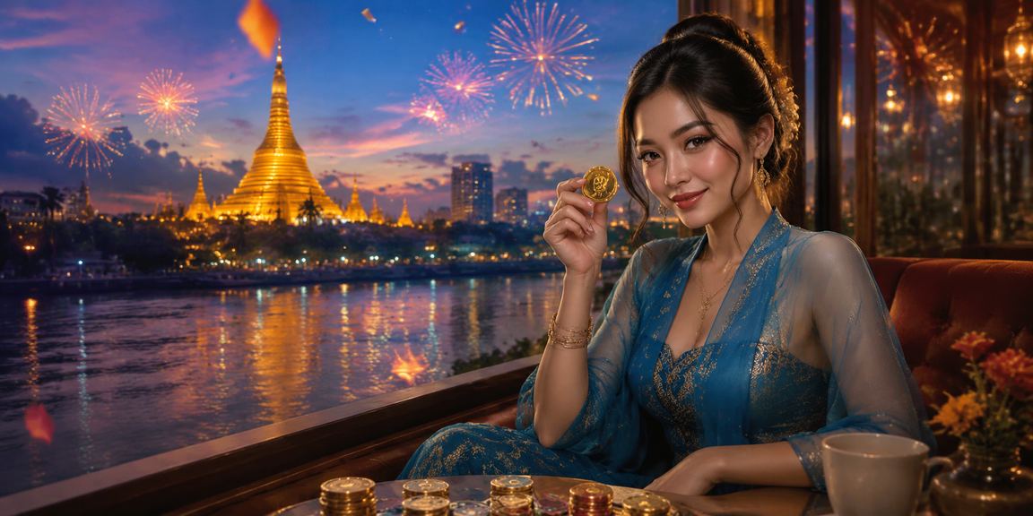ရန်ကုန်မြစ်ဘက်တွင် ဘောလုံးလောင်းကစားသူများ
